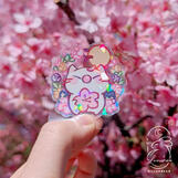 Spring Sakura Moogle Sticker Crystal - USA, AU ✦ Spring Sakura Moogle Sticker Crystal - Rest of World