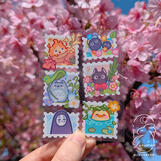 Ghibli Inspired Stamp Stickers - USA, AU ✦ Ghibli Inspired Stamp Stickers - Rest of World