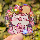 Spring Moogle Sticker Crystal - USA, AU ✦ Spring Moogle Sticker Crystal - Rest of World