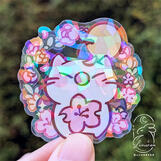 Spring Sakura Moogle Sticker Crystal - USA, AU ✦ Spring Sakura Moogle Sticker Crystal - Rest of World