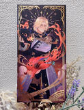 Special raised gold for custom elements such as the birds.